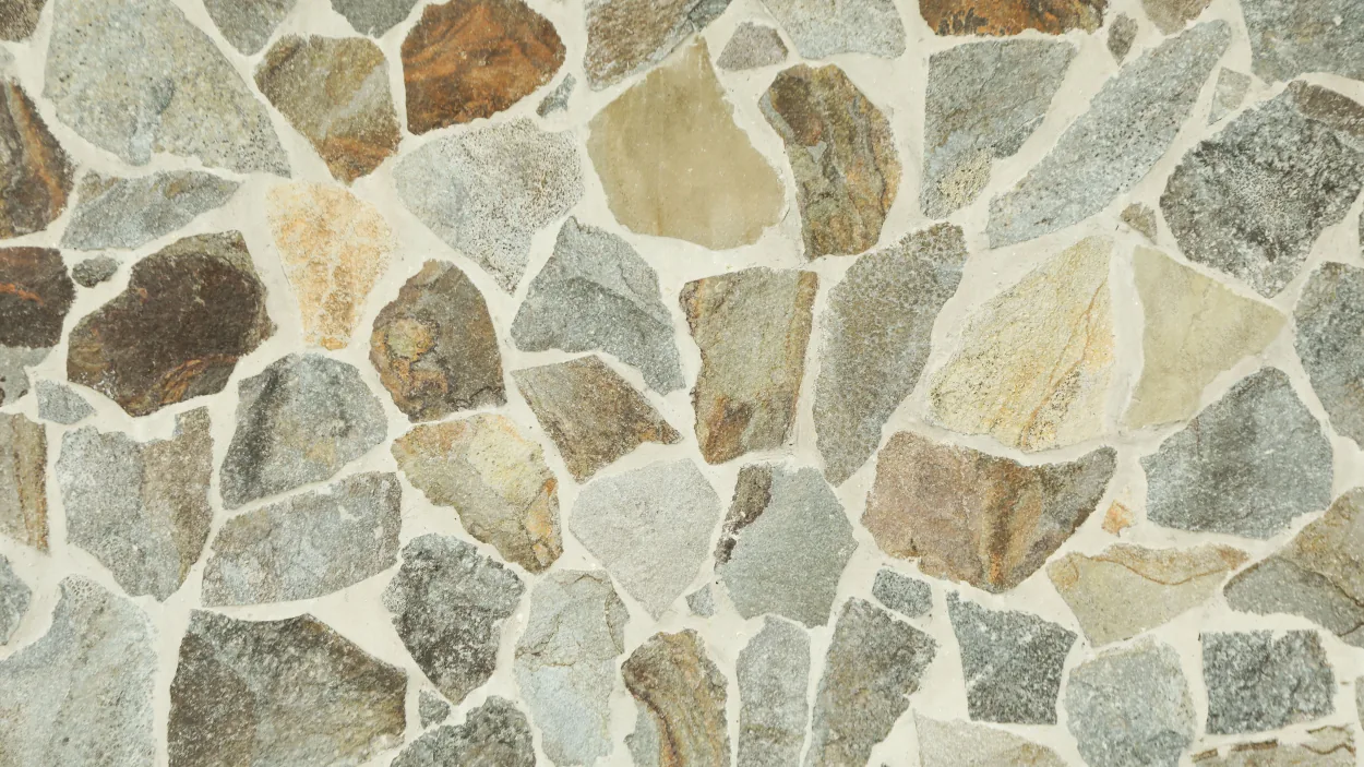 Detail einer Oberfläche aus Naturstein